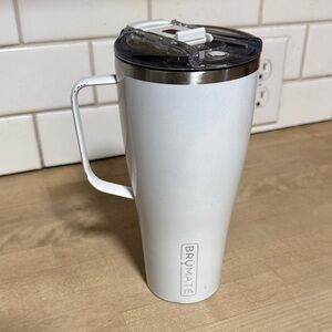 BrüMate White Travel Mug Toddy